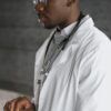 White Lab coat